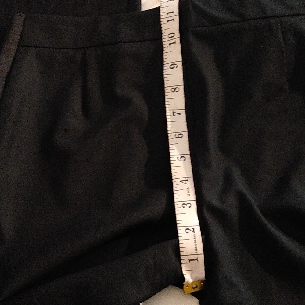 BCBG Max Azria black wide leg tuxedo pants size 4 - Picture 5 of 9